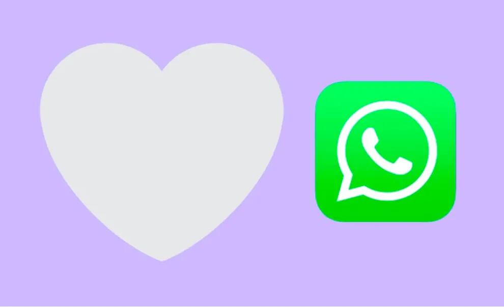 WhatsApp: el corazón blanco es ideal para utilizar con amigos por su significado