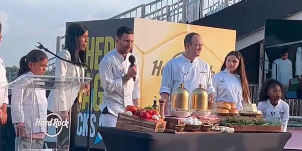 Lionel Messi se calzó el delantal de chef y presentó un menú ante los hinchas del Inter Miami: "Día especial"