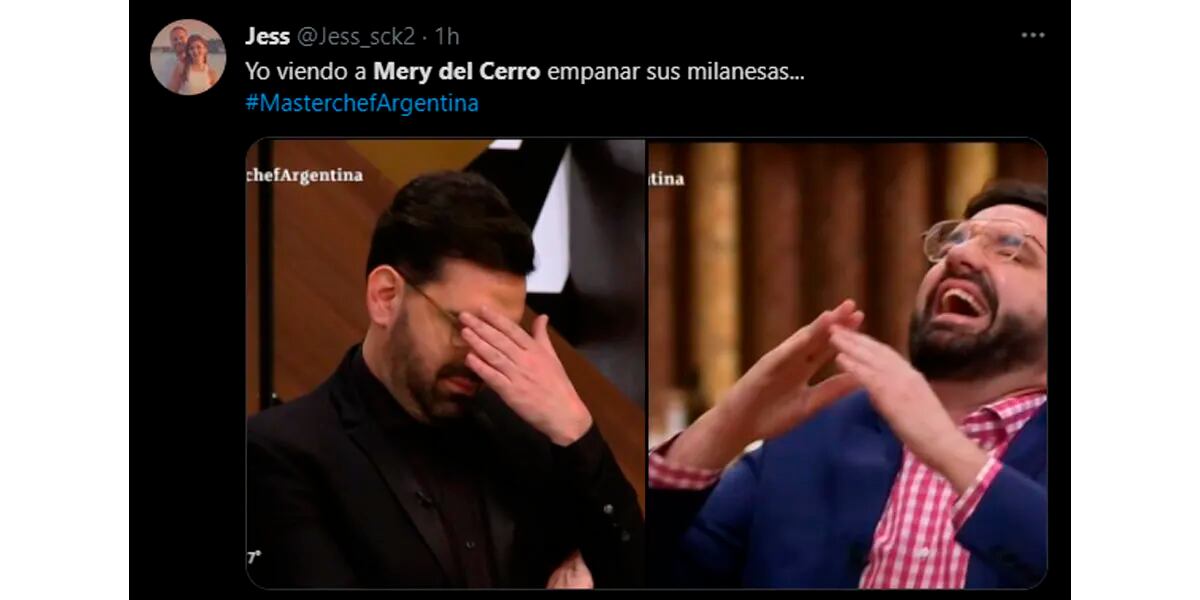 MasterChef Celebrity: Mery del Cerro no pudo empanar una milanesa y los memes no la perdonaron