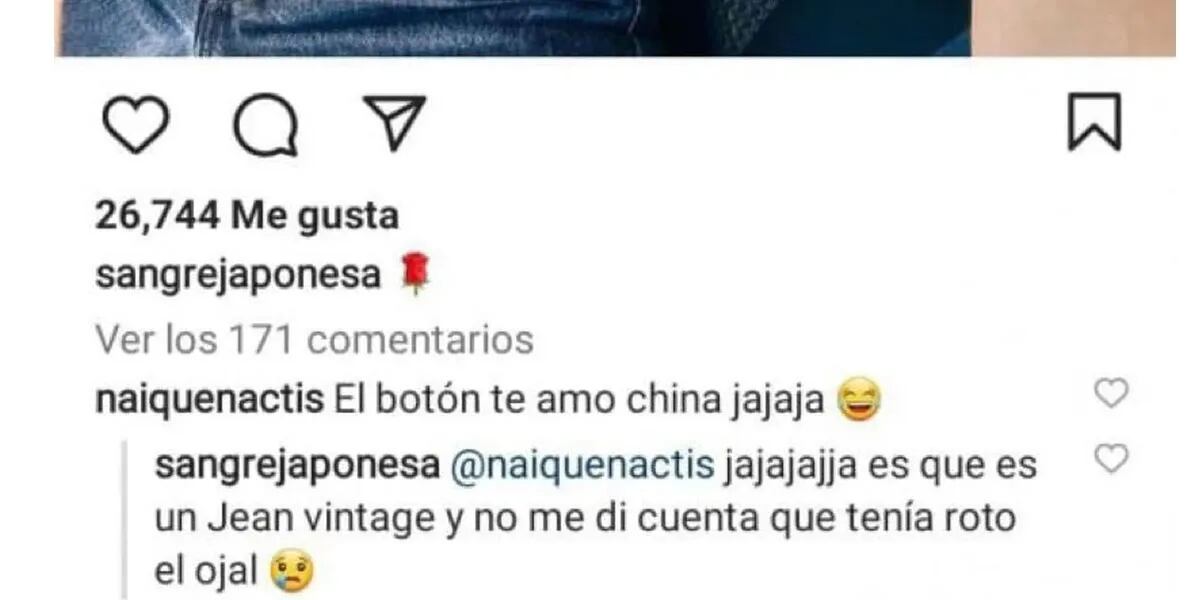 La China Suárez subió una foto a su cuenta de Instagram y sus seguidores le encontraron un defecto y no se lo dejaron pasar.
