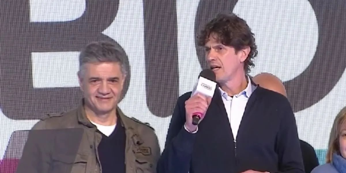 Jorge Macri y Martín Lousteau festejaron el triunfo de Juntos por el Cambio en la Ciudad de Buenos Aires en las PASO 2023