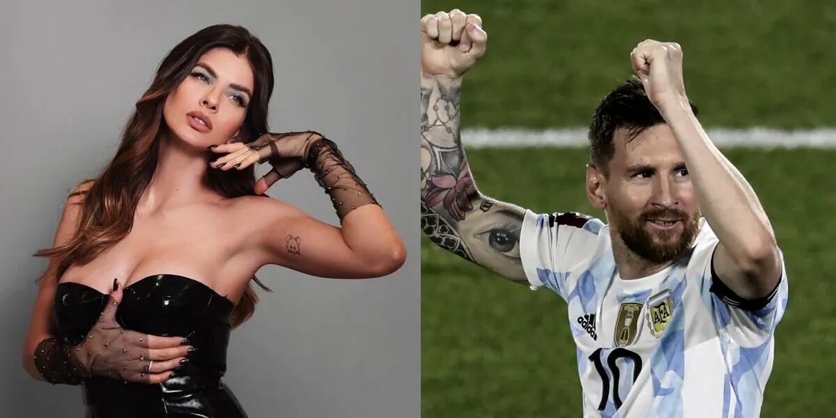 Las redes "carpetearon" a la China Suárez por unos tuits sobre Lionel Messi: “Quiero uno”