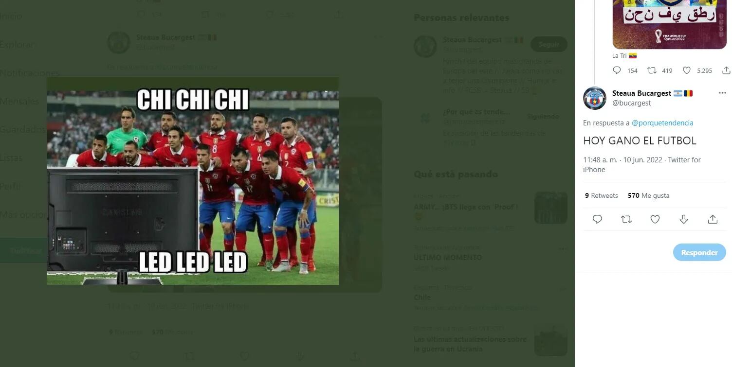La FIFA falló a favor de Ecuador, Chile se quedó sin Mundial y los memes se burlaron sin culpa