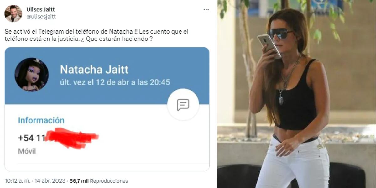 Se activó el celular de Natacha Jaitt y su hermano Ulises lanzó una fuerte hipótesis: “Ocurre cuando las redes de pedofilia son tema”