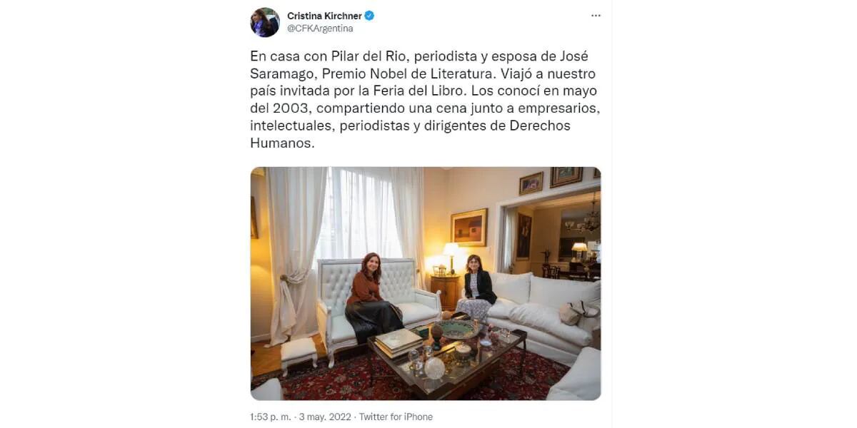 Cristina Kirchner y un mensaje contundente para Alberto Fernández: "Se puede ser legítimo de origen y no de gestión"