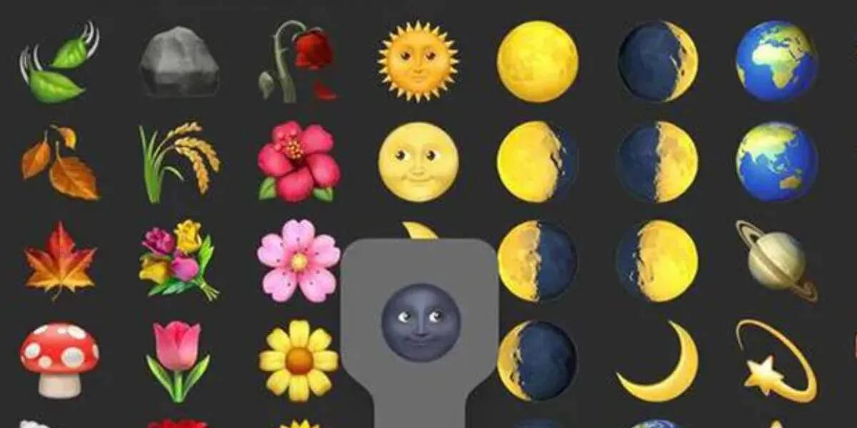 WhatsApp: qué significa el emoji de la luna sonriente