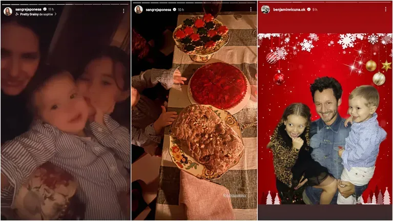 La China Suárez compartió una emotiva reflexión tras pasar la Navidad con Benjamín Vicuña: “Juntitos”