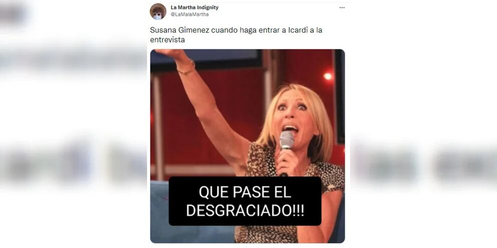 Estallaron los memes tras la entrevista entre Wanda Nara y Susana Giménez