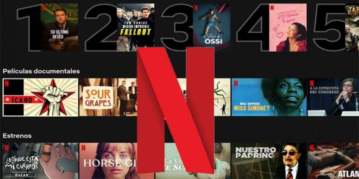 Netflix el ranking de las series y películas más vistas este 23 de