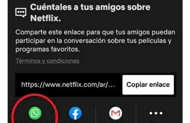 Netflix y Whatsapp se unen
