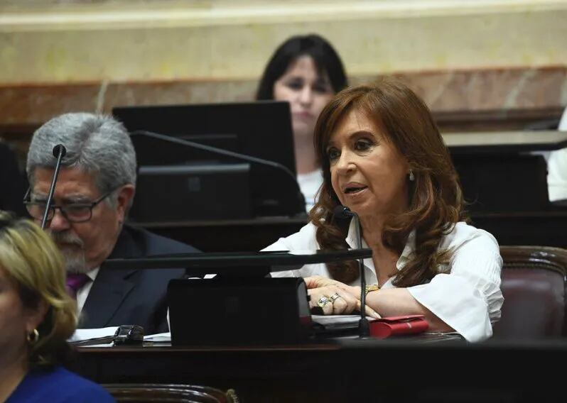 El fuerte cruce entre Cristina Kirchner y Gabriela Michetti en el Senado