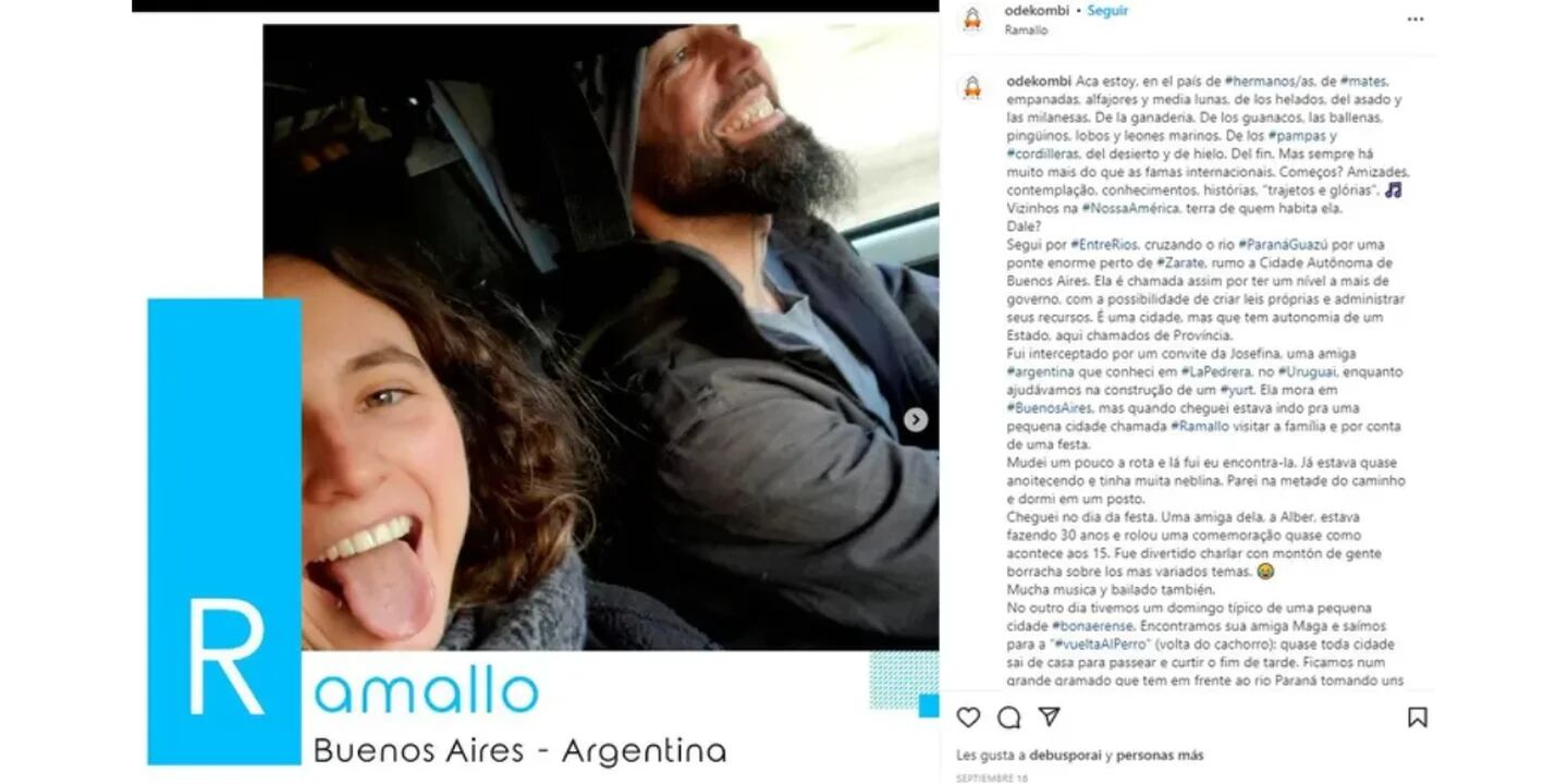 La desgarradora publicación del turista brasileño que murió por el desprendimiento de hielo en Tierra del Fuego: "Del desierto y del hielo. Del fin"