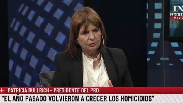 Patricia Bullrich cruzó a Aníbal Fernández: “Nosotros no liberamos ningún preso por circunstancias ajenas a la finalización de una condena”