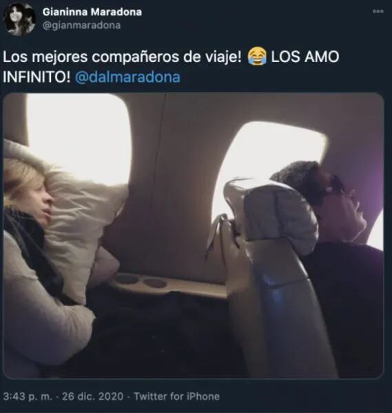 Gianinna Maradona publicó una foto inédita con Diego y Dalma, y su hermana prometió vengarse
