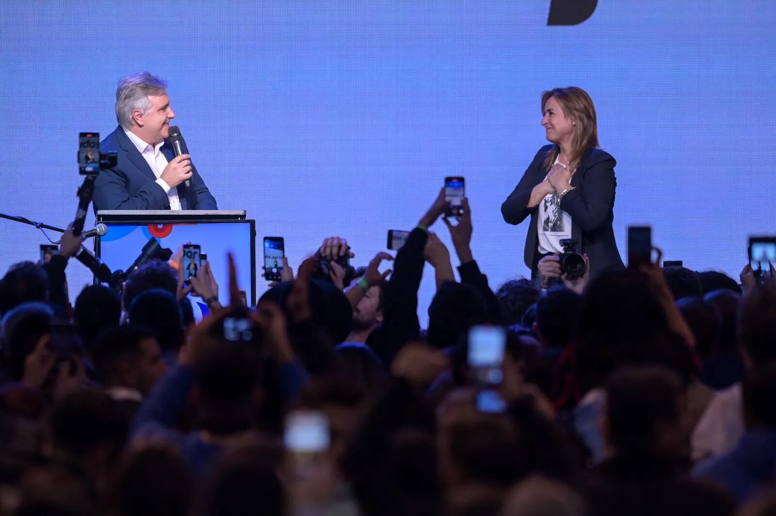 Elecciones en Córdoba 2023: Martín Llaryora se pronuncia en medio de la incertidumbre de los resultados