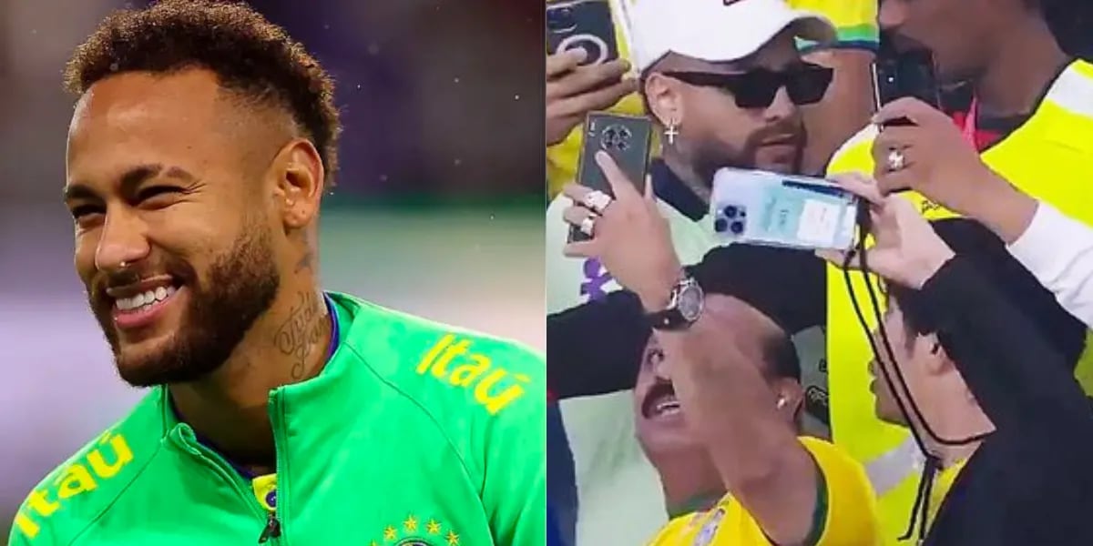 Aseguran que vieron al doble de Neymar en el partido Brasil vs Suiza y la foto es contundente: “Idéntico” 