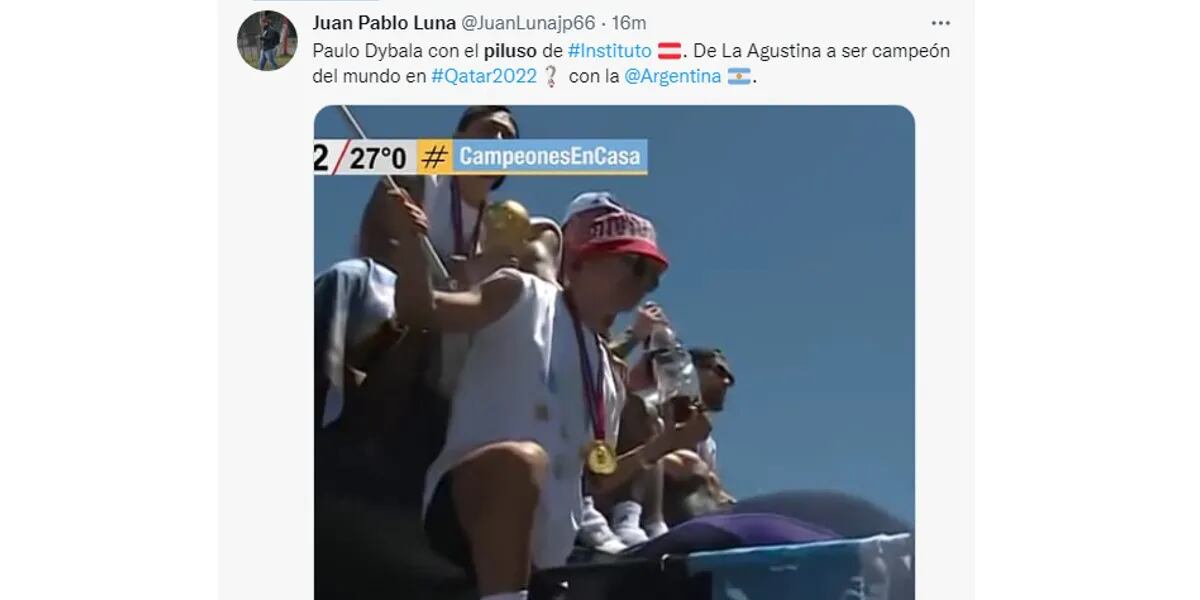 Los jugadores de la Selección Argentina arrancaron la caravana con el “piluso” y estallan las redes: “Hablemos de ser argentinos”