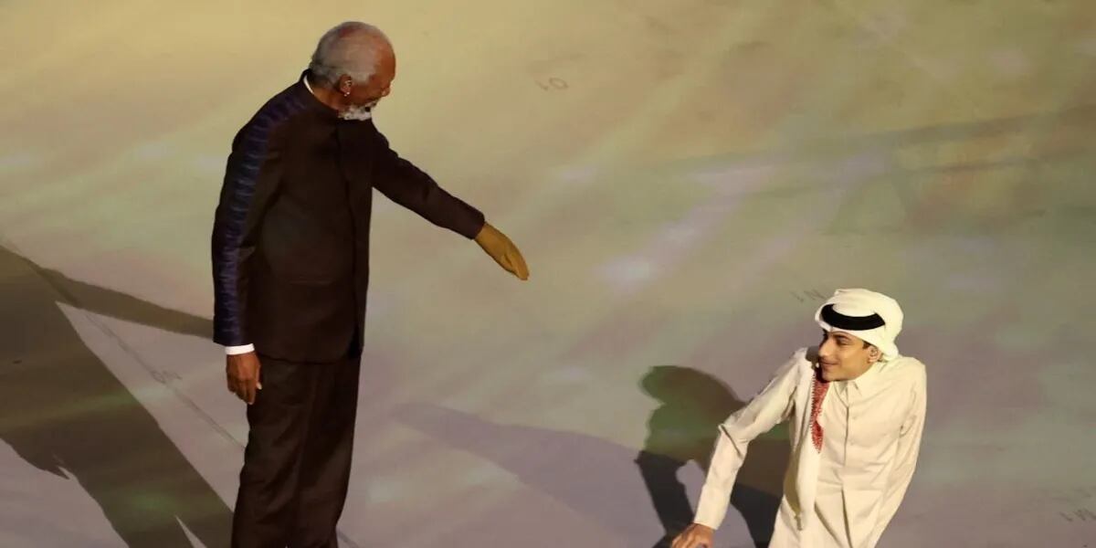 Mundial Qatar 2022: por qué estuvo Morfan Freeman en la ceremonia inaugural
