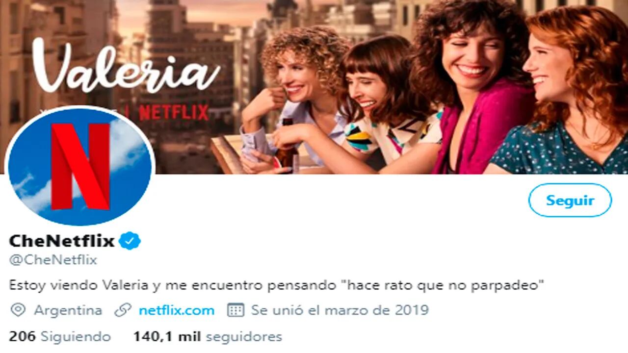 La cuenta de Netflix Argentina