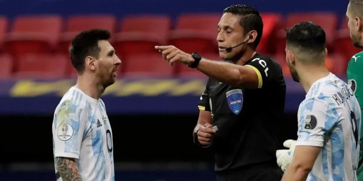 El polémico antecedente del árbitro que dirigirá a Argentina frente a Brasil