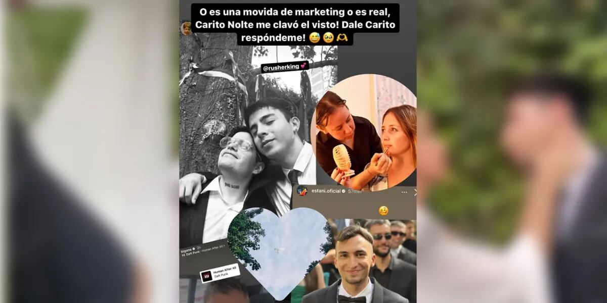 Se filtraron fotos del supuesto casamiento secreto entre la China Suárez y Rusherking