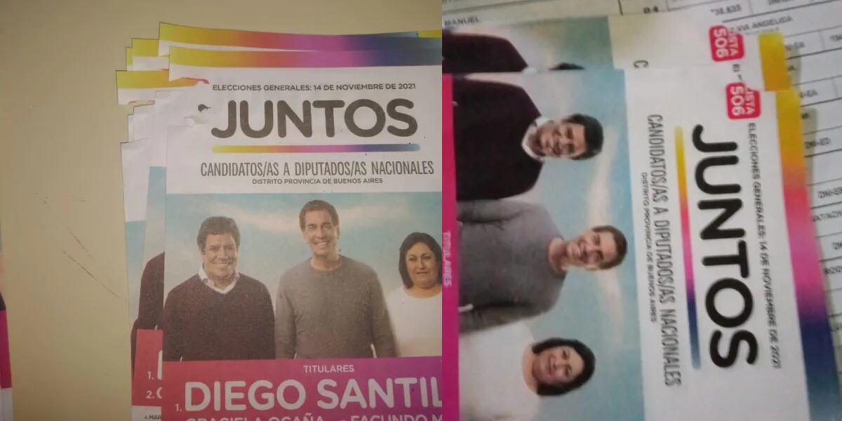 Denuncian adulteración de boletas de Juntos por el Cambio en La Plata