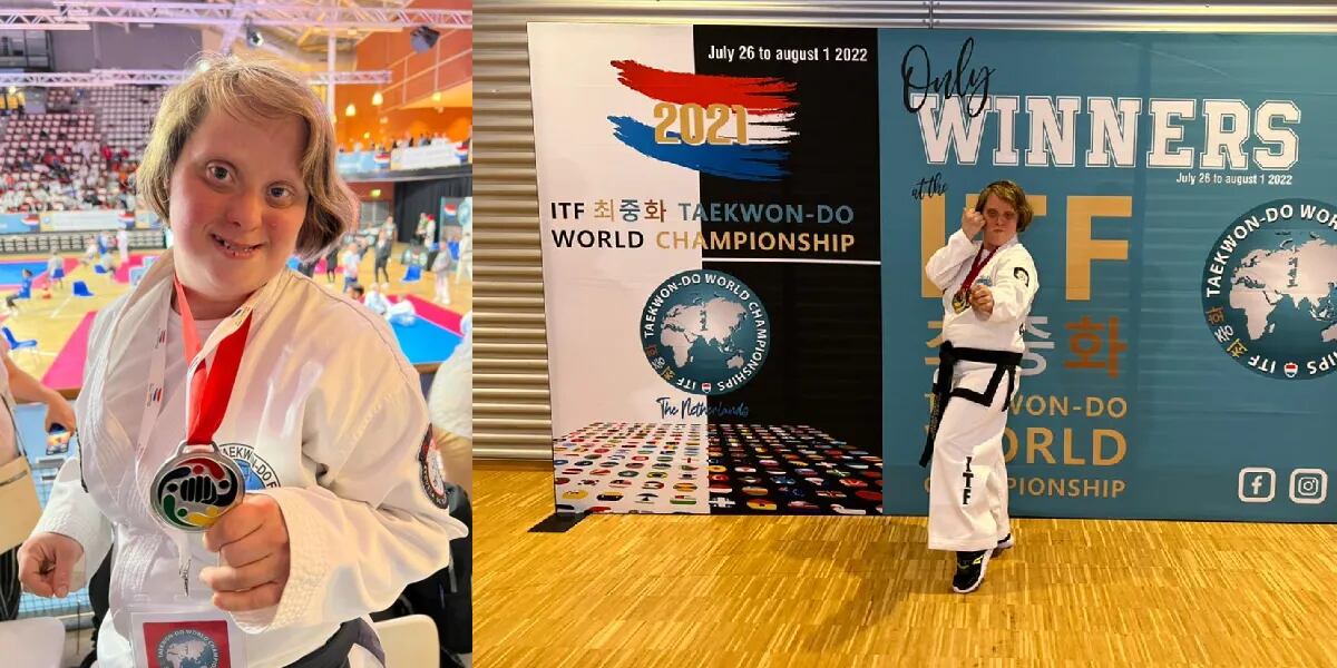 Lourdes Suriano ganó tres medallas en el Mundial de Taekwondo y lo celebró con todo: “Fue una experiencia muy buena”