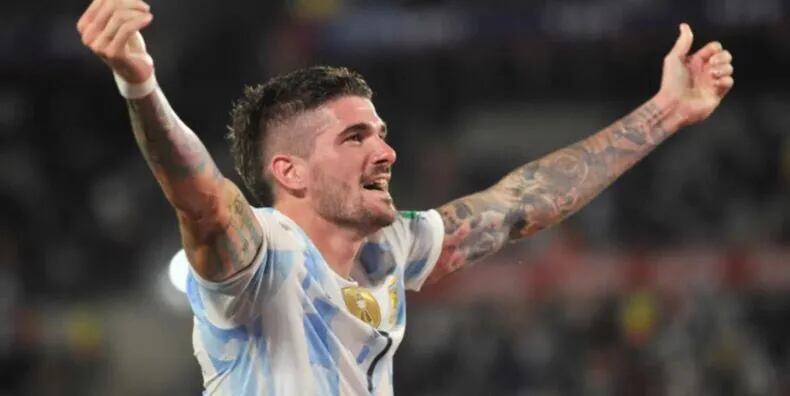 Rodrigo De Paul tiene nuevo apodo y sus compañeros de la Selección Argentina son los culpables: “Qué no vamos a soñar"