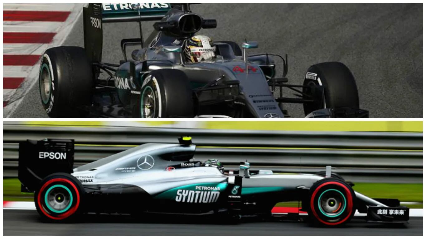 Mercedes dominó  el viernes con Rosberg y Hamilton en Malasia