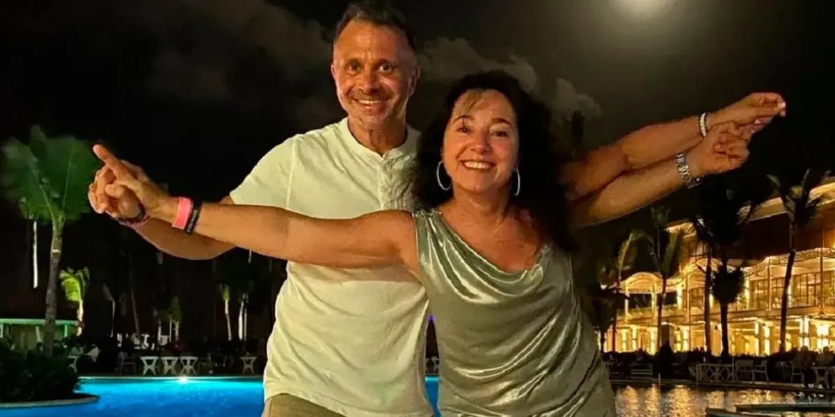 El conmovedor mensaje de Sergio Lapegüe a su esposa Bochi por sus 31 años de casado: “Contra viento y marea”