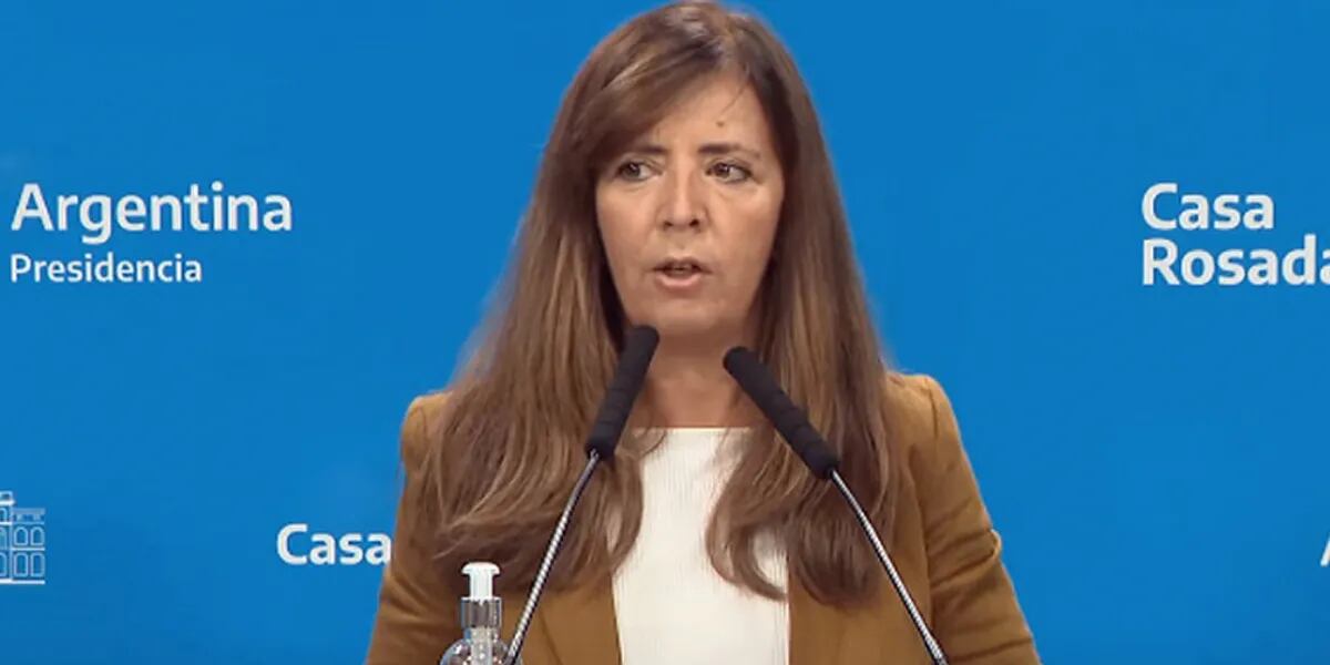 La incomodidad de Gabriela Cerruti ante la pregunta de la acreditada en Casa de Gobierno de Radio Mitre