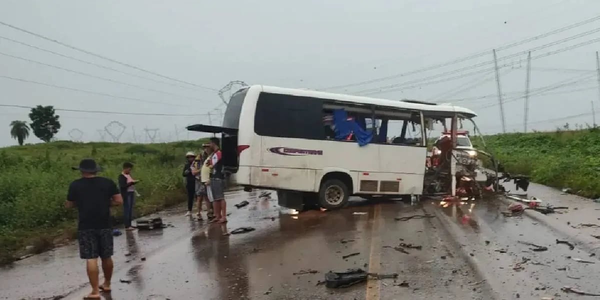 Murieron 12: un micro lleno de pasajeros viajaba bajo la lluvia, un camión lo chocó de frente y desató una tragedia 
