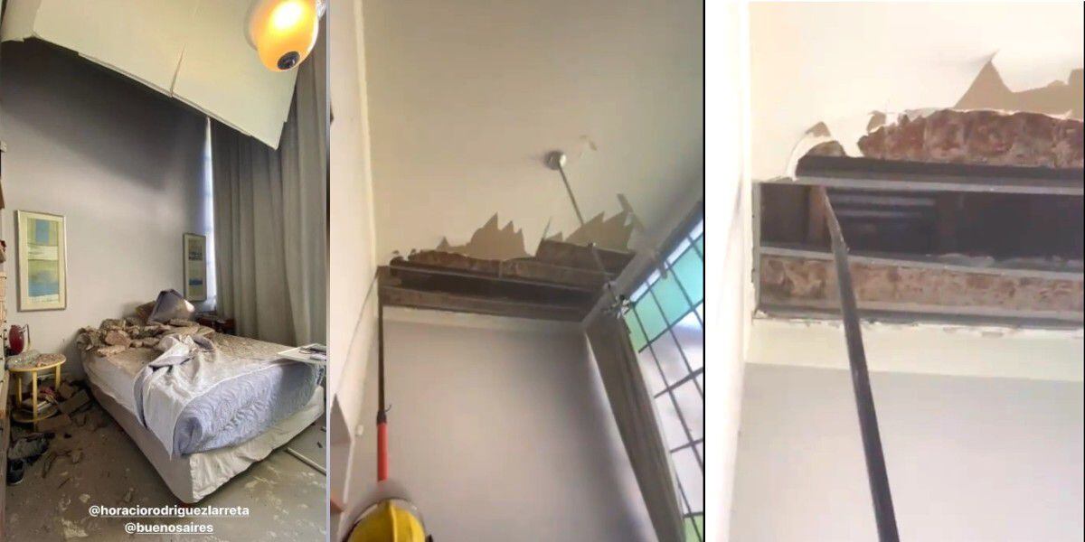 La angustia de Sofía Pachano tras el derrumbe del techo de su casa: “Mi mamá casi muere aplastada”